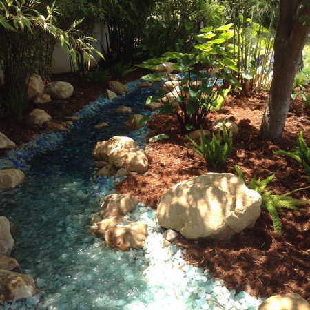 Bahama Blend™ & Aqua Landscape Glass (Large ¾ inch - 1 ½ inch)
