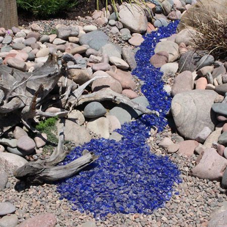 Ocean Blue™ Landscape Glass (Large ¾ inch - 1 ½ inch)
