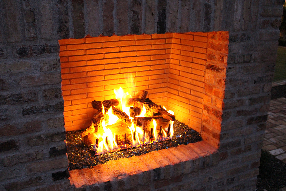 picture of Fireglass fireplace