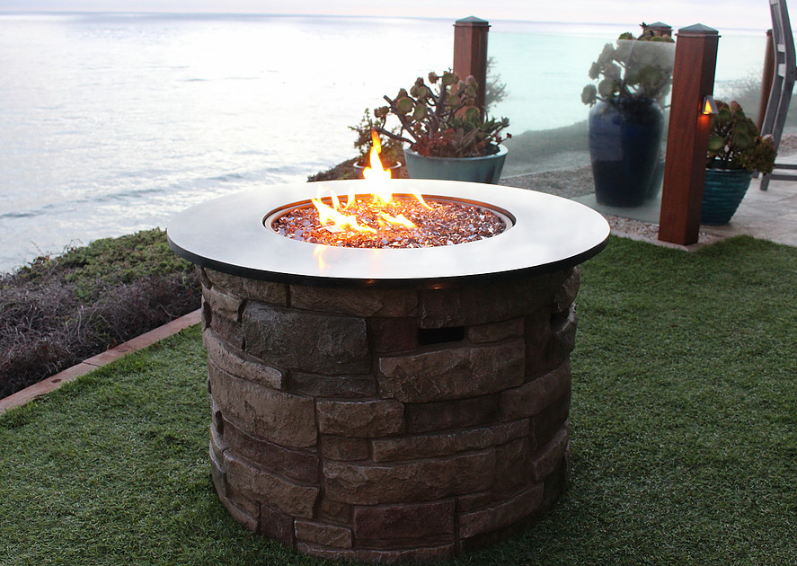Fire Pit Glass Everything You Need To, Should I Put Rocks In My Fire Pit