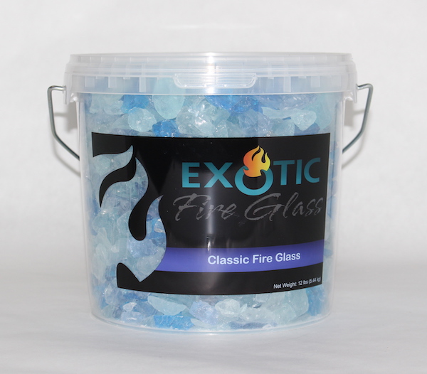 eco friendly fire glass container