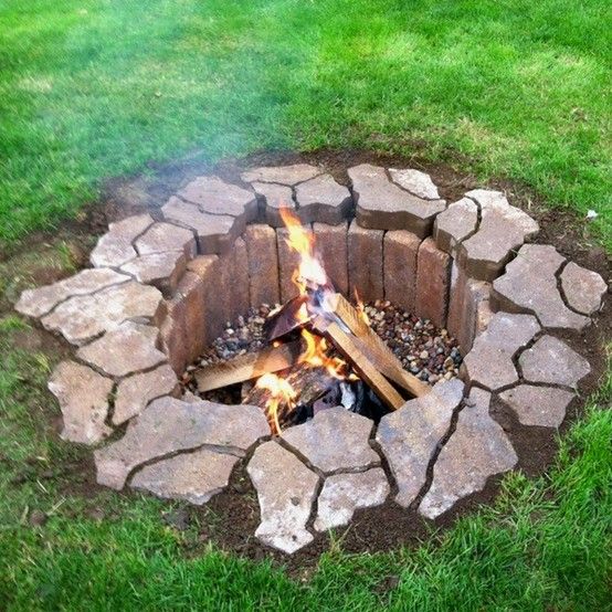Discover In Ground Fire Pit Ideas, How To Build A Propane Fire Pit With Pavers