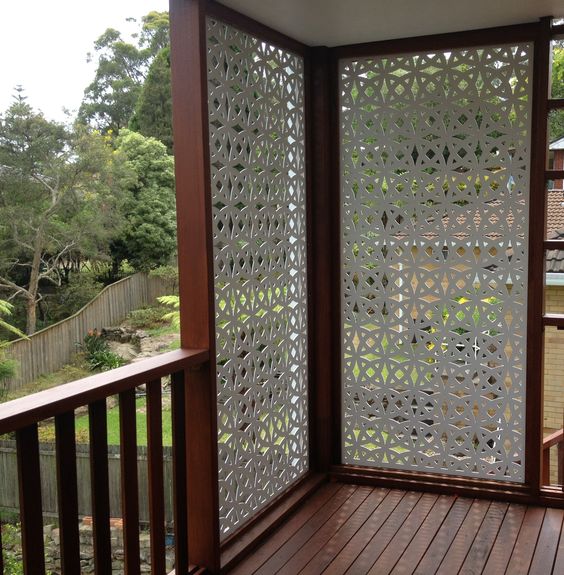 privacy panel deck