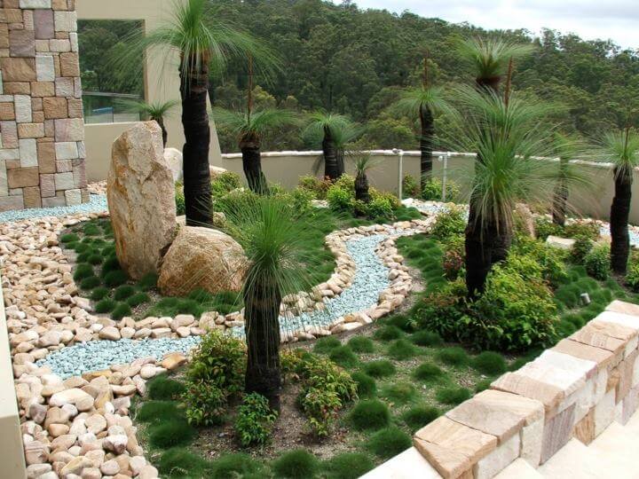 White Garden Stones 5 Rock Gardens To Love, Large Pebbles For Garden Beds