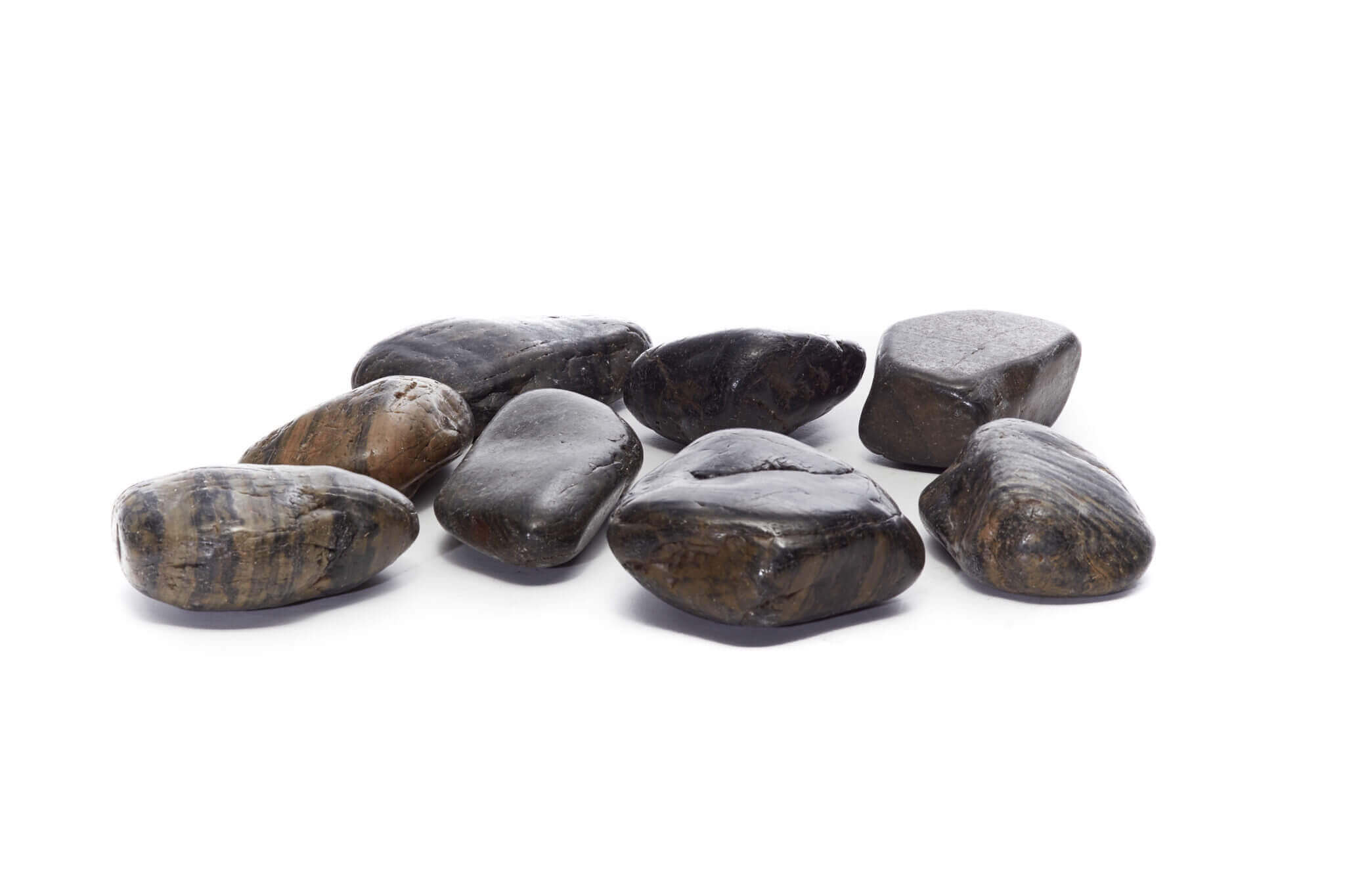 picture of Polished Stripe Pebbles